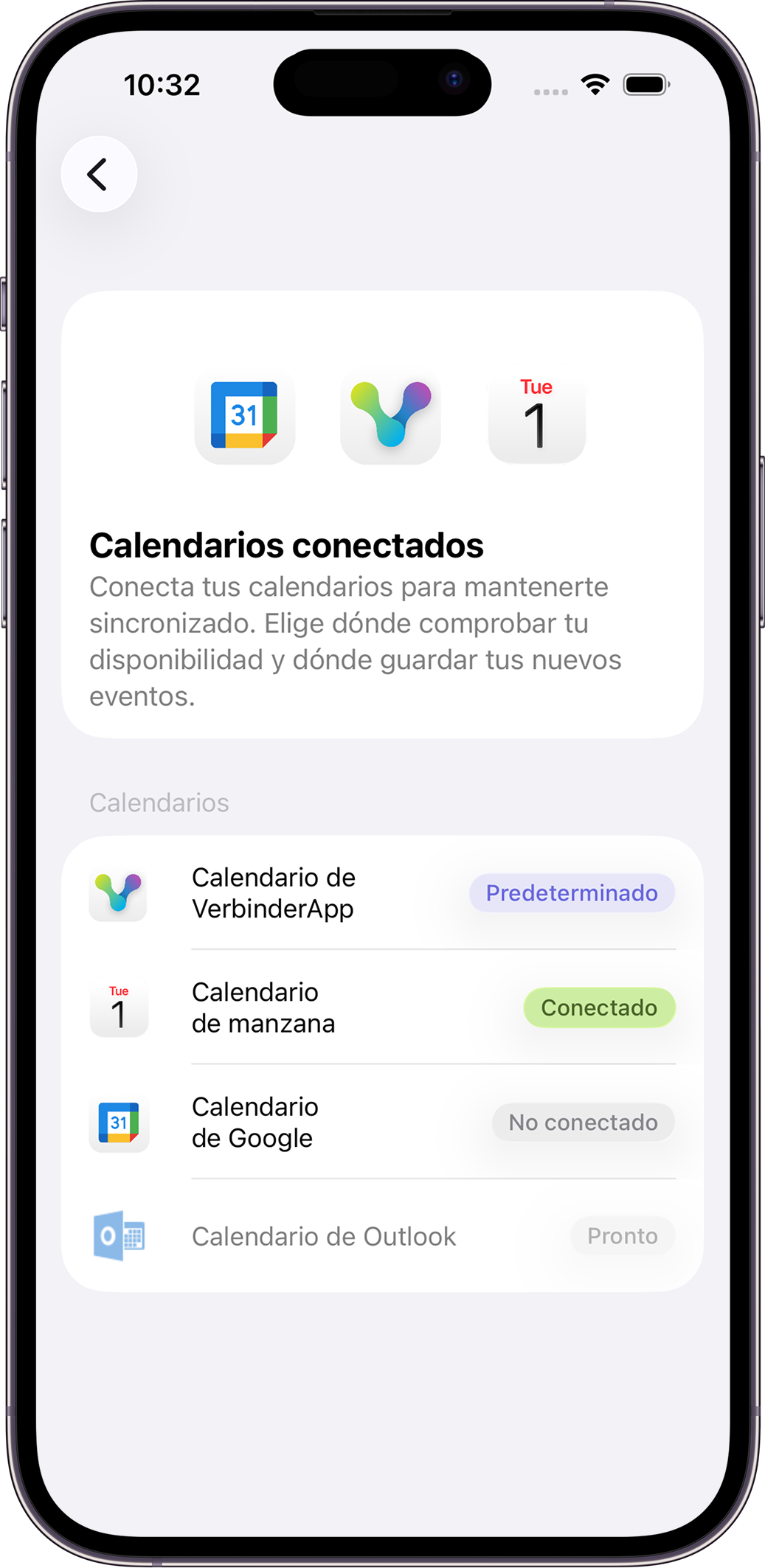 Calendar integration